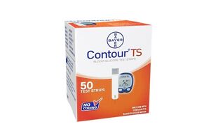Bayer Contour TS teststrips glucose per 50st.
