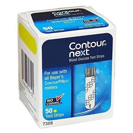 Bayer Contour Next Glucose teststrips per 50st.