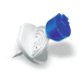 Bbraun mini-spike met filter en blauwe dop