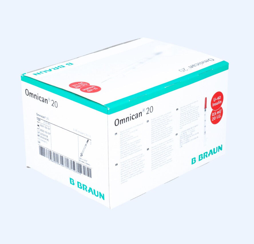 B Braun Omnican - F 1ml spuit 