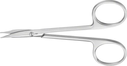 Aesculap tenotomieschaar Stevens gebogen stomp stomp 110mm