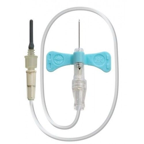 BD Vacutainer Safety Lok bloedafnameset 23G (0,6x19mm) 18CM slang per 50ST