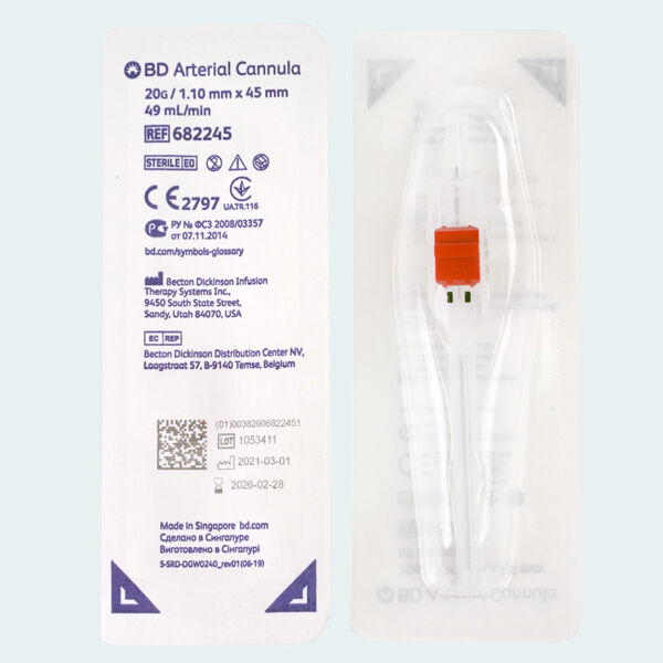 Arterienaald floswitch