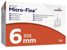BD Micro-Fine ultra pennaald 32G 0,23x6mm per 100st.