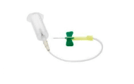 BD Vacutainer bloedafnameset vleugelnaald safety-lok met houder groen 21Gx19mm naald slang 18cm per 25st.