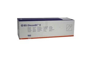 BD Discardit 2 delige injectiespuit per 100st.10ml
