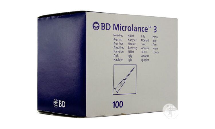 BD Microlance injectienaalden per 100st 