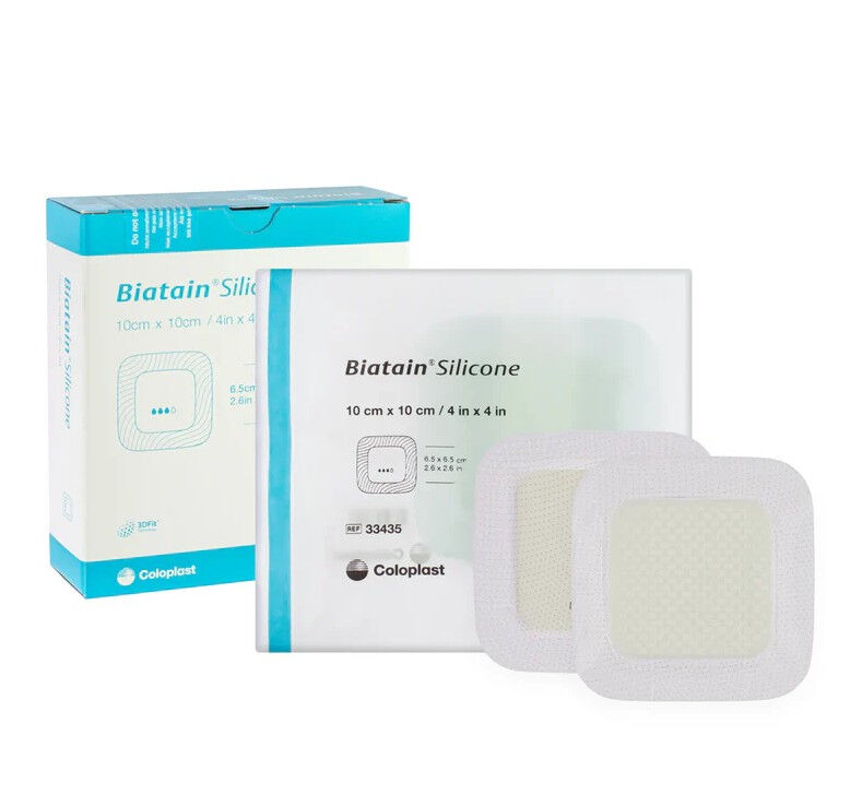 Biatain Silicone 10x10 cm - 10 stuks