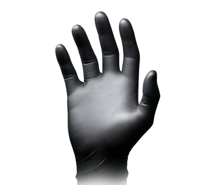 Black nitril handschoen duurzaam