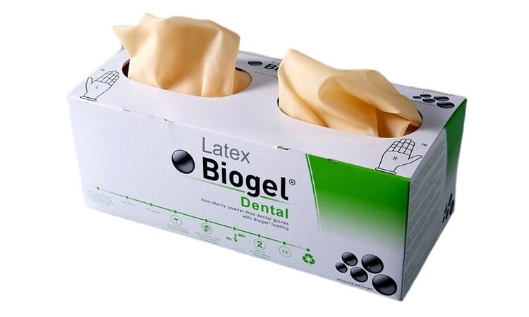 Biogel dental steriele latex handschoenen