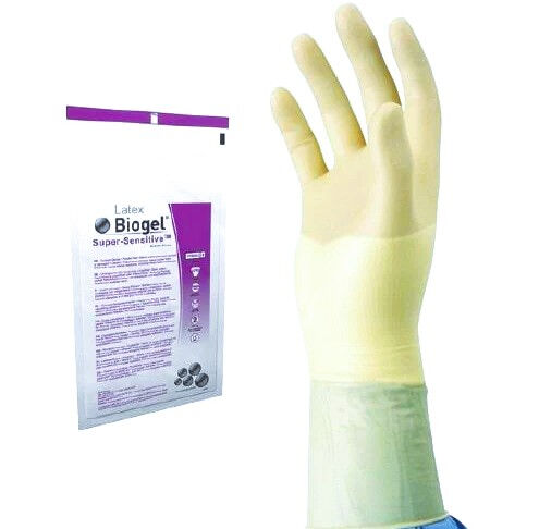Biogel Super-Sensitive latex steriele handschoen