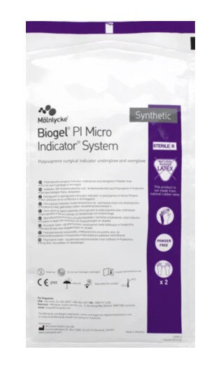 Biogel PI Micro indicator steriele handschoenen maat 7.5 per 25x2 paar