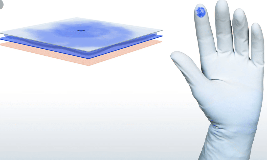 Biogel PI Micro in te zetten bij double gloving