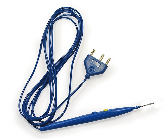 Blayco diathermiepen met blade elektrode per 50st. 