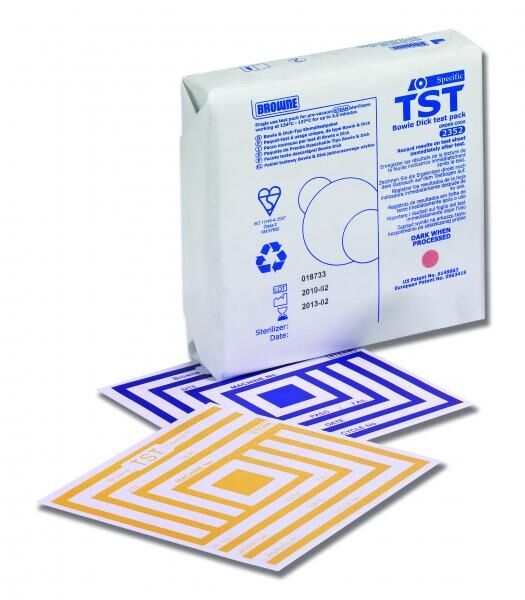 Bowie en Dick testpakket 20st. 134 graden