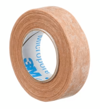 3M Micropore huidskleurig hechtpleister 1,25cmx9,15m 24st. zonder rolhouder