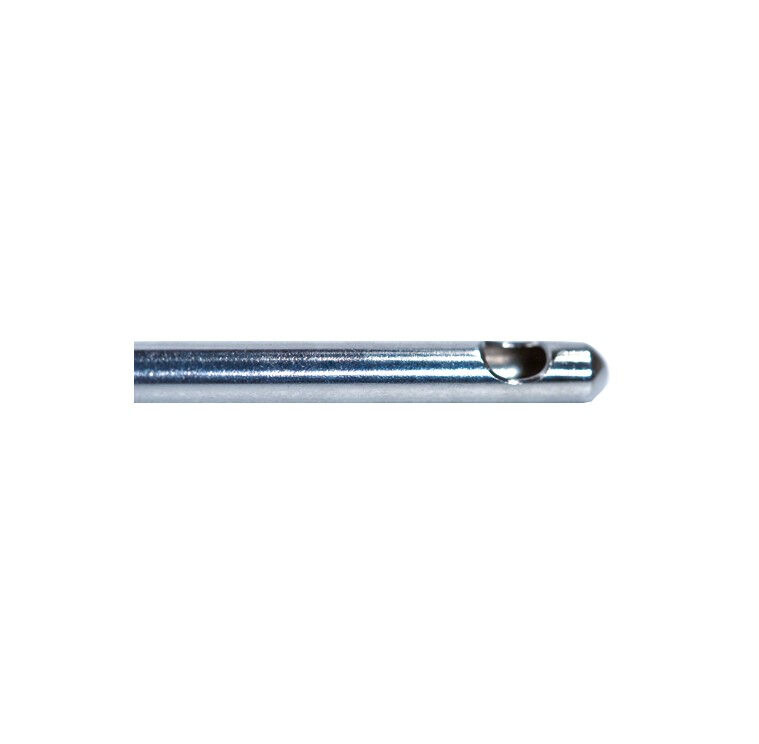 Canule voor Vet injectie 2.10mm x 220mm 1 gaats 90gr. per 10ST