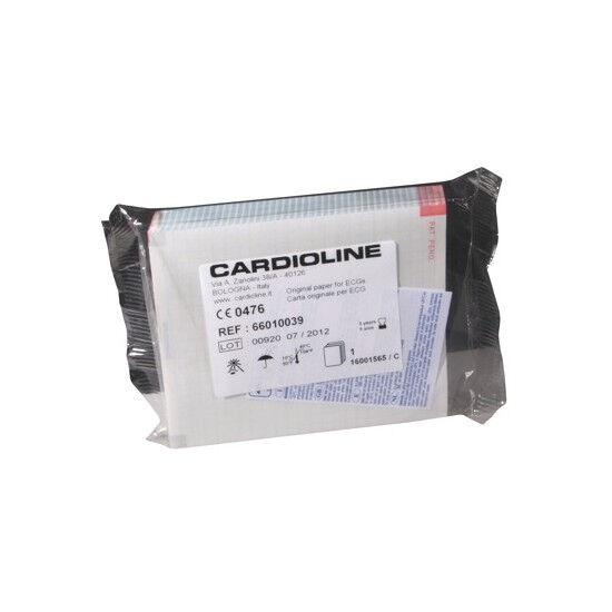 ECG papier Cardioline AR1200 gevouwen per 2x150 vel - afbeelding 0