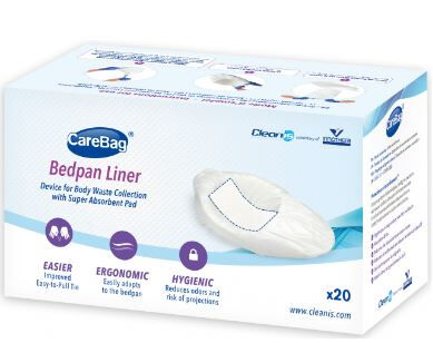 Carebag Ondersteekzak bedpanliner 20 stuks