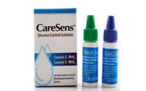 Caresens-N controlevloeistof voor glucosemeters per stuk 4ml control A & B