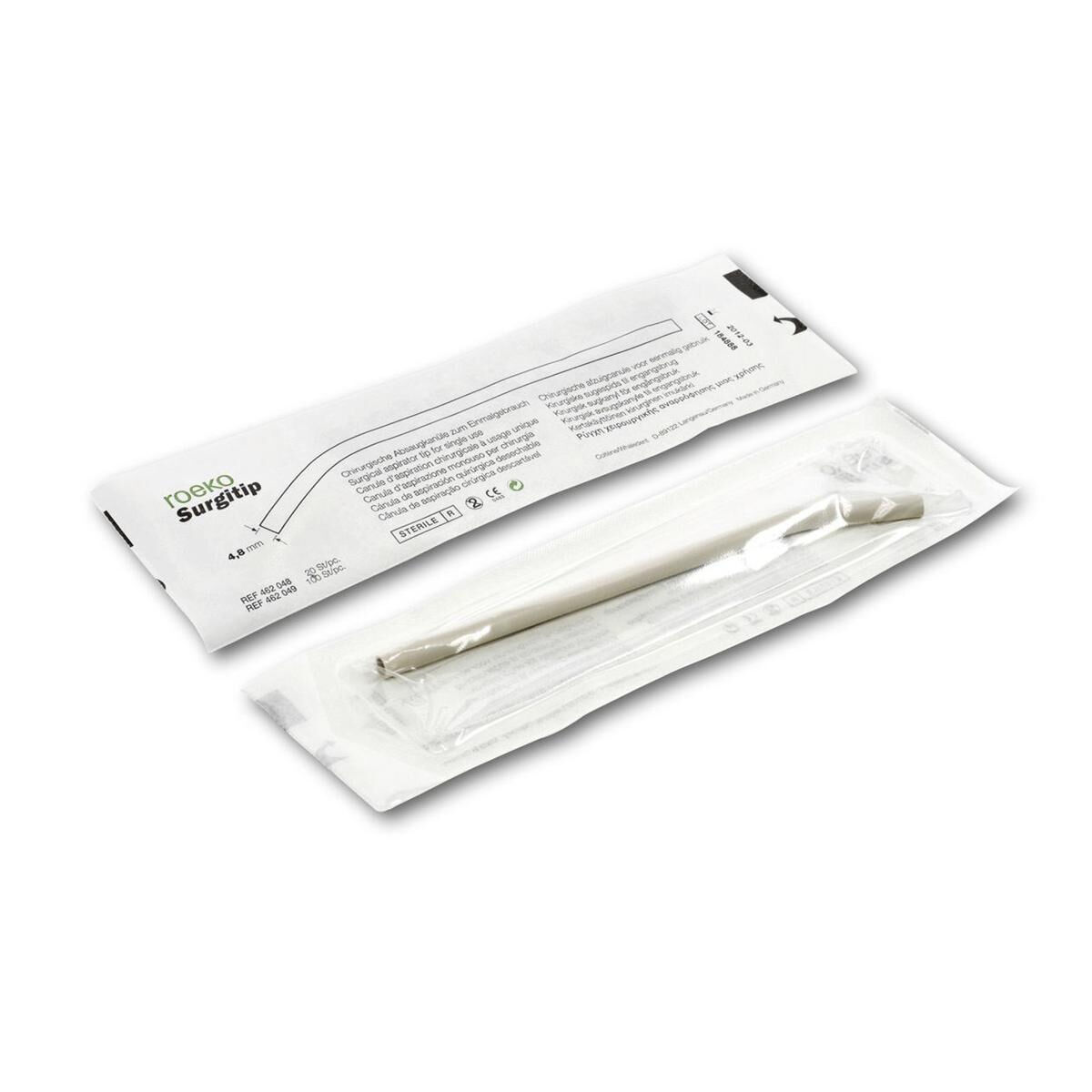 Chirurgische afzuigcanule Roeko surgitip 2-8mm per 100st