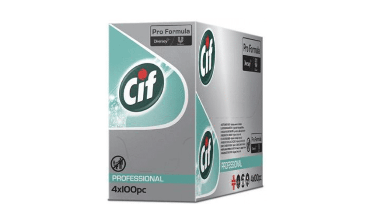 CIF Professional Multi-purpose wipes per 4x100st. - afbeelding 0