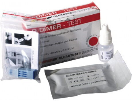 Cleartest D-Dimeer teststrips per stuk - afbeelding 0