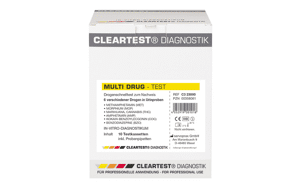Cleartest Diagnostik multi drugtest per 5 stuks