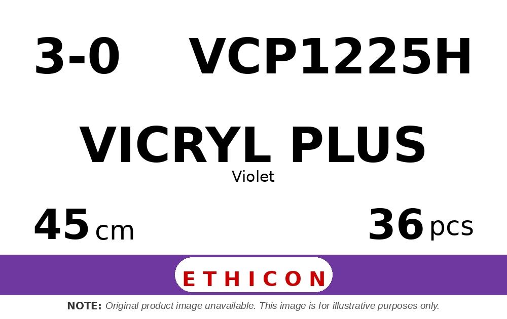 Vicryl Plus VCP1225H hechtdraad - SUTUPAK 3-0 - 45cm - | per 36 st. |