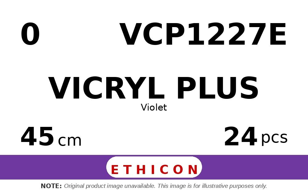 Vicryl Plus VCP1227E hechtdraad - SUTUPAK 0 - 45cm - | per 24 st. |