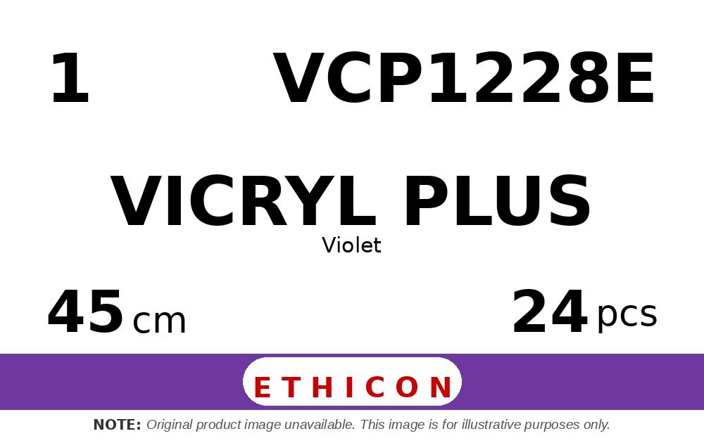 Vicryl Plus VCP1228E hechtdraad - SUTUPAK 1 - 45cm - | per 24 st. |