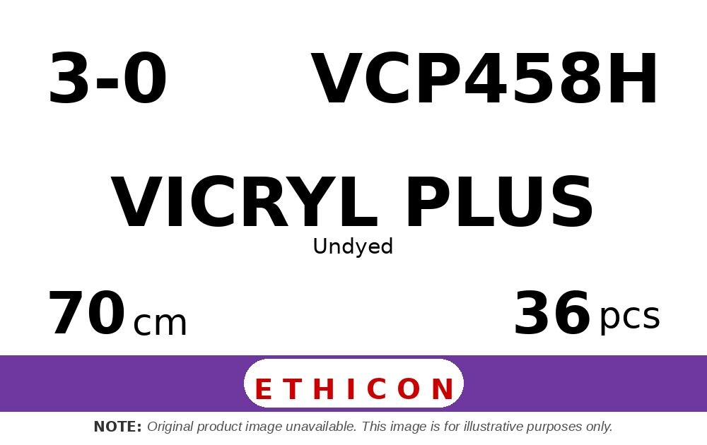 Vicryl Plus VCP458H hechtdraad - X-1 3-0 - 70cm - | per 36 st. |