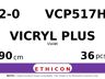 Vicryl Plus VCP517H hechtdraad - V-34 2-0 - 90cm - | per 36 st. |