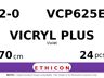 Vicryl Plus VCP625E hechtdraad - SUTUPAK 2-0 - 70cm - | per 24 st. |
