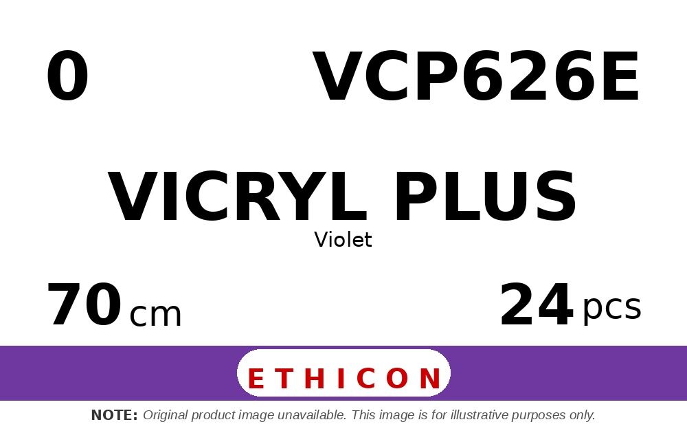 Vicryl Plus VCP626E hechtdraad - SUTUPAK 0 - 70cm - | per 24 st. |