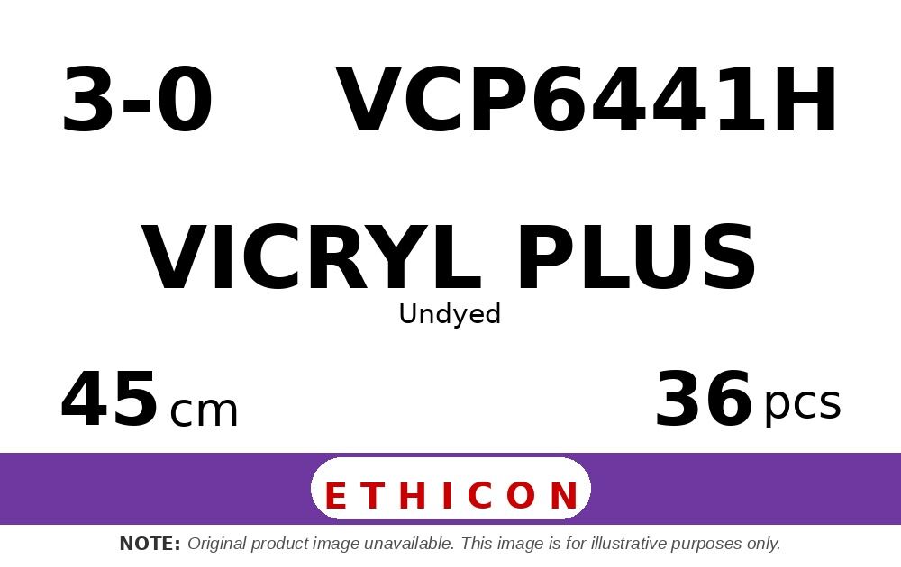 Vicryl Plus VCP6441H hechtdraad - SUTUPAK 3-0 - 45cm - | per 36 st. |