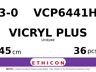 Vicryl Plus VCP6441H hechtdraad - SUTUPAK 3-0 - 45cm - | per 36 st. |