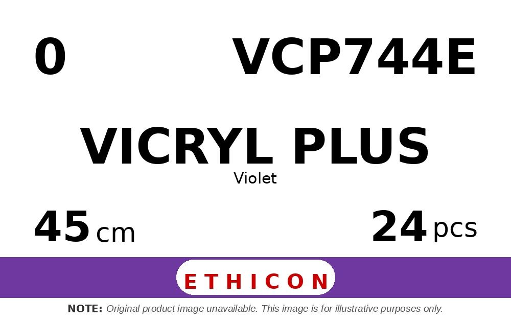 Vicryl Plus VCP744E hechtdraad - CT-2 0 - 45cm - | per 24 st. |