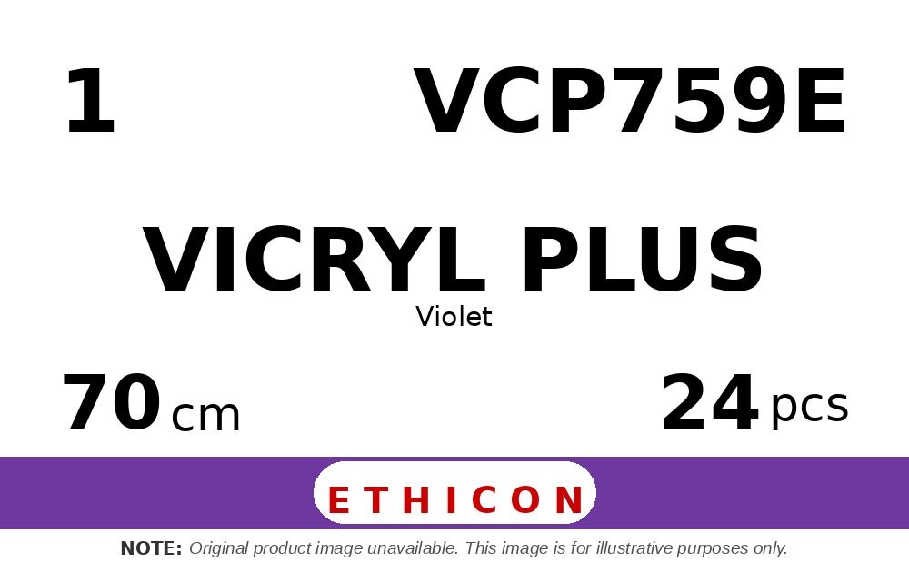 Vicryl Plus VCP759E hechtdraad - CT-2 1 - 70cm - | per 24 st. |