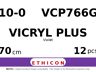 Vicryl Plus VCP766G hechtdraad - CT 10-0 - 70cm - | per 12 st. |