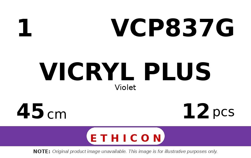 Vicryl Plus VCP837G hechtdraad - CT-1 1 - 45cm - | per 12 st. |