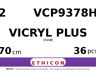 Vicryl Plus VCP9378H hechtdraad - V-39 2 - 70cm - | per 36 st. |