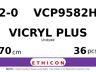 Vicryl Plus VCP9582H hechtdraad - PC-25 2-0 - 70cm - | per 36 st. |