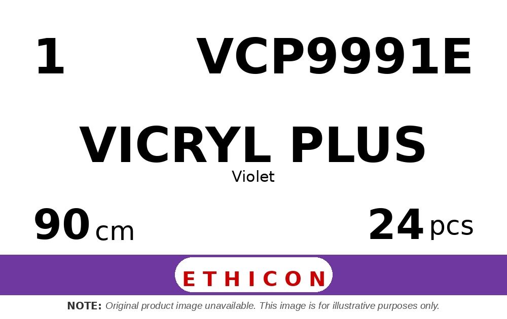 Vicryl Plus VCP9991E hechtdraad - CTXB 1 - 90cm - | per 24 st. |