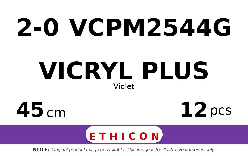 Vicryl Plus VCPM2544G hechtdraad - CT PLUS 2-0 - 45cm - | per 12 st. |