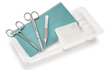 Hechtset Foliodrape combiset per 8 stuk