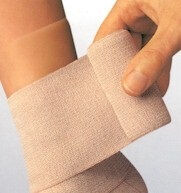 Comprilan korte rek zwachtel 5mx10cm per 2 st