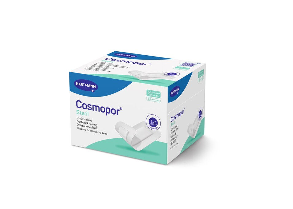 Cosmopor steriel wondverband 7.2x5cm per 50ST