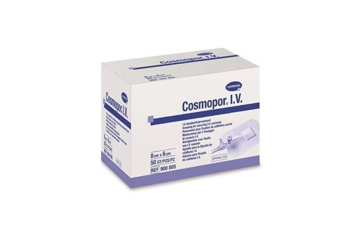 Cosmopor IV infuuspleister 6x8cm per 50st.