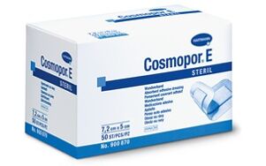 Cosmopor E zelfhechtend wondverband 10x8cm per 1 doos van 25x1st. steriel 